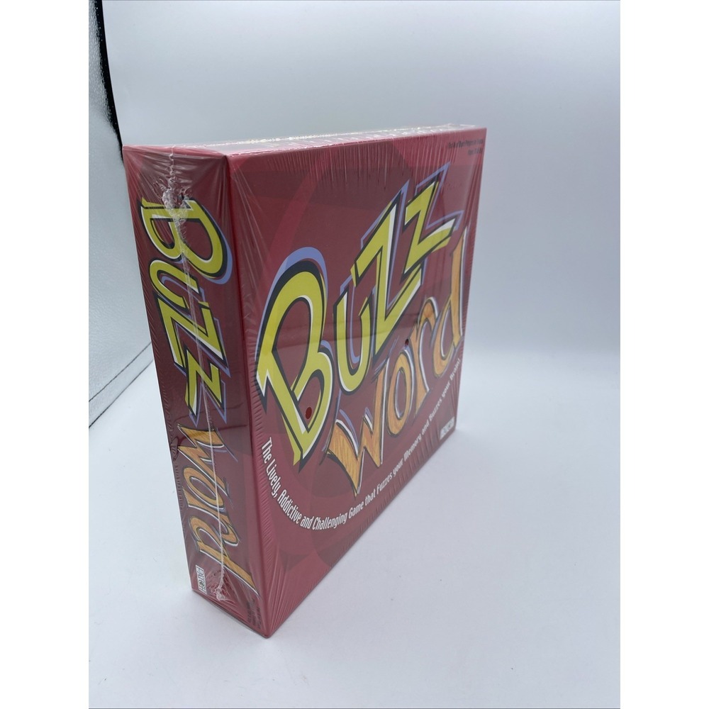 Buzz Word Board Game Family Fun Game By Patch Lively Challenging Sealed 2003 D-4 - Picture 3 of 8